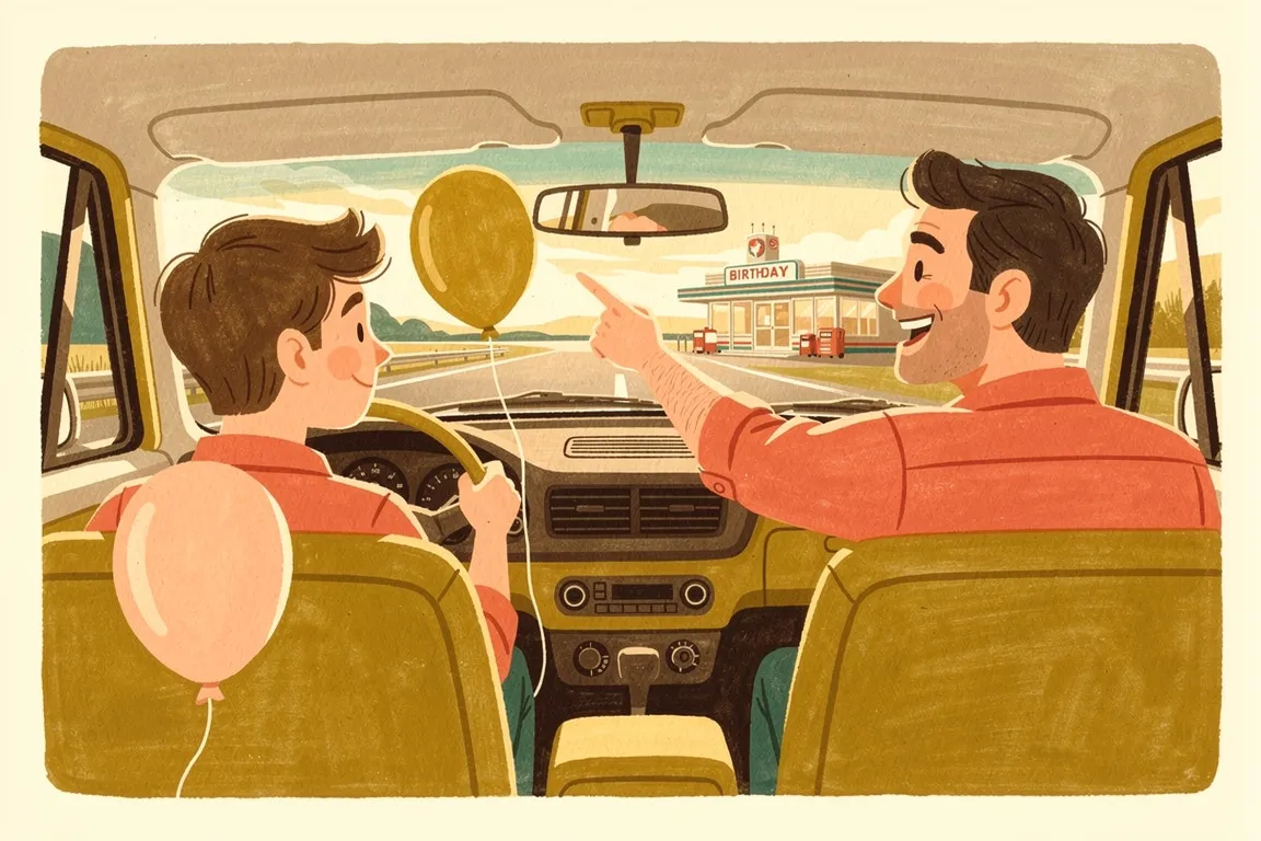A birthday song for your dad, built from the things he taught you