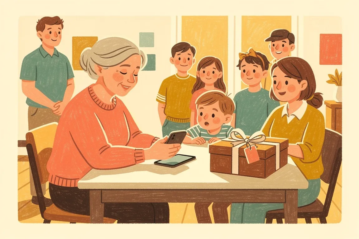 A birthday song for your grandma, about the life she built