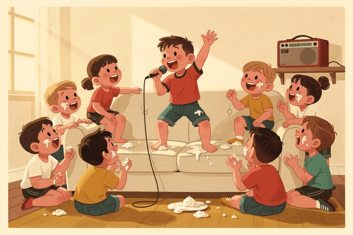 A birthday song for your son, about who he is this year