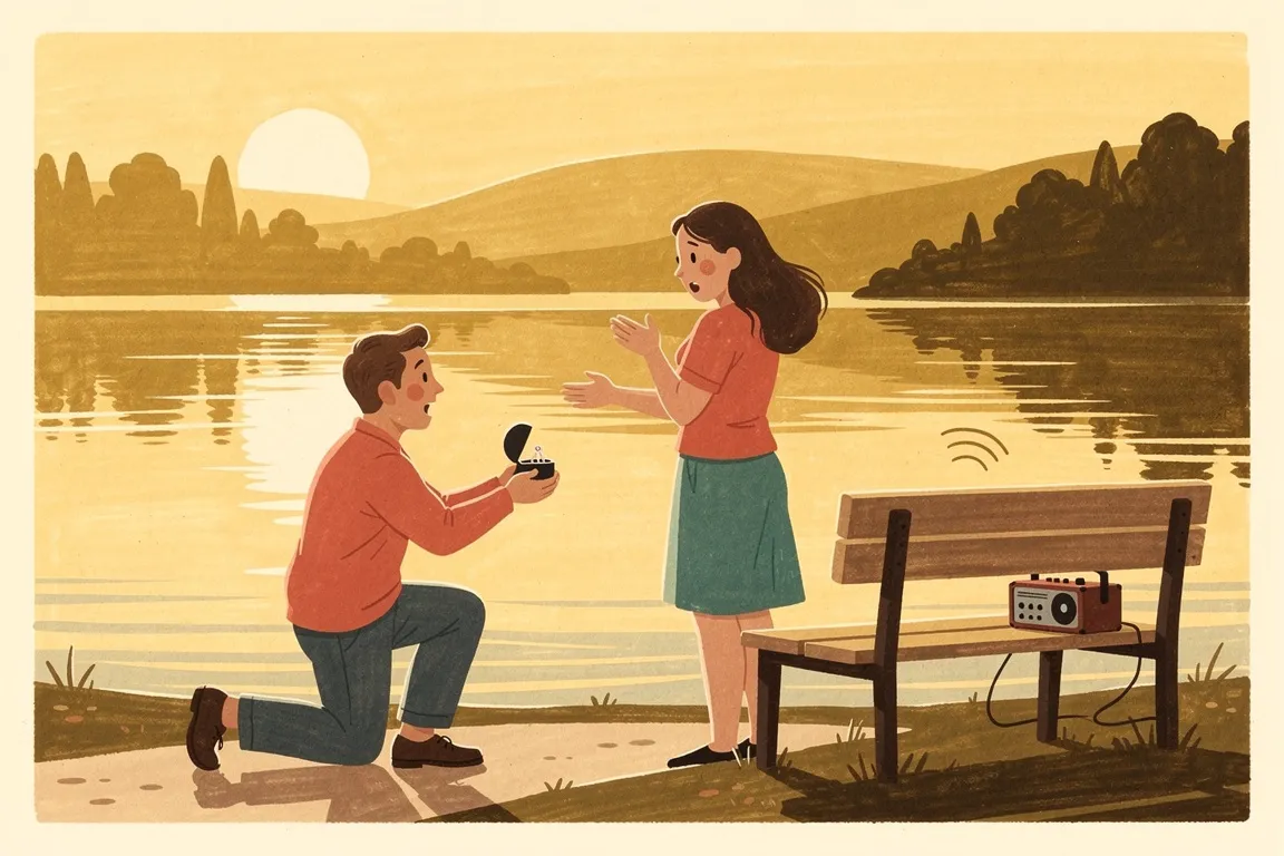 A proposal song written about the two of you