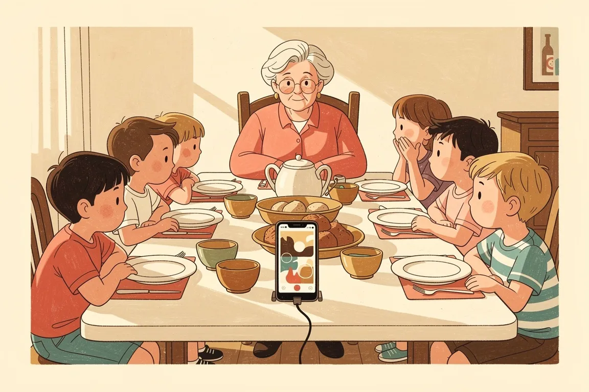 A song for grandma: one she knows, or one about her