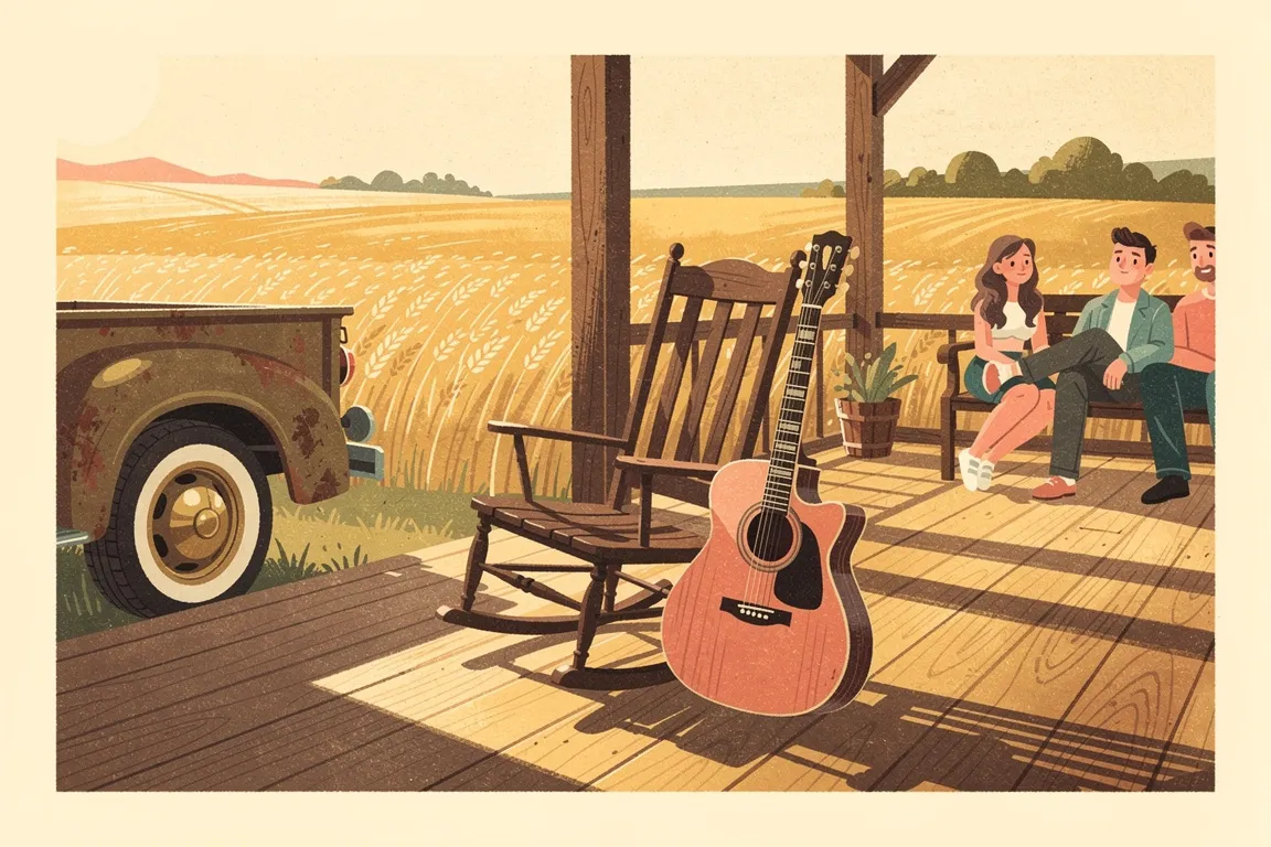 An AI country song: a custom country song with their name in it